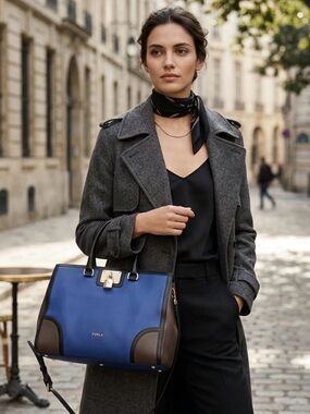 8. Furla Cortina 2-Way Satchel Handbag